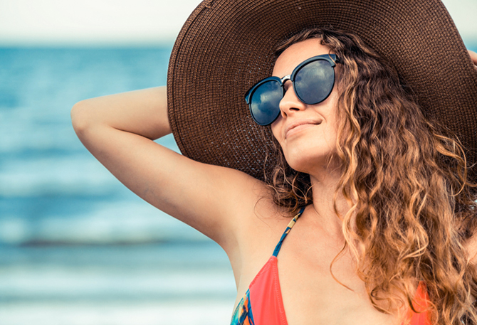 Cubre tu pelo para protegerlo del sol